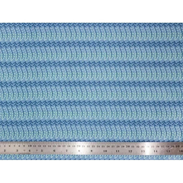 Coupon tissu Ada Blue