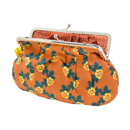 Coupon tissu Flores Abricot