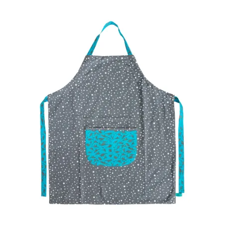 Coupon tissu Grey Stars