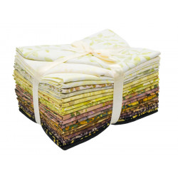 Lot de vingt fat quarters Forest - Bibop et Lula