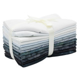 Lot de douze fat quarters Nuages - Bibop et Lula