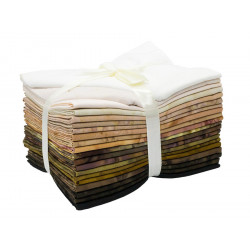 Lot de vingt fat quarters Sahara - Bibop et Lula