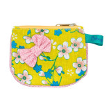 Petit porte monnaie fillette Akiko jaune - Bibop et Lula