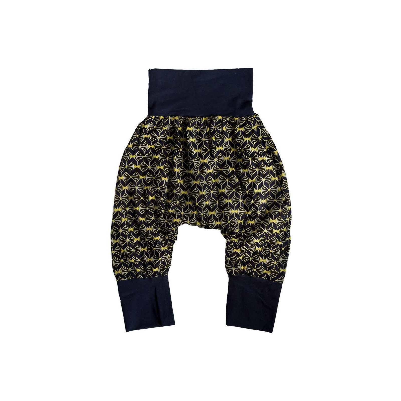 Pantalon Sarouel Double Bebe 6 36 Mois 3 Tailles Tissu Bleu Marine A Motifs Geometriques Pantalon Sarouel Double Bebe 6 36 Mois 3 Tailles Tissu Bleu Marine A Motifs Geometriques