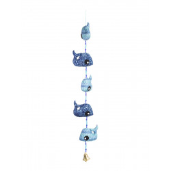 Le mobile clochette Baleines - Bibop et Lula