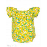 Blouse manches courtes Akiko soleil