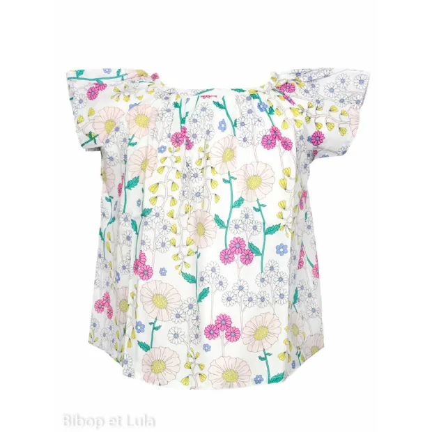 Blouse manches courtes Li-Mei