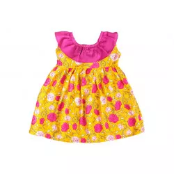 Robe bébé fille Rose - Bibop et Lula