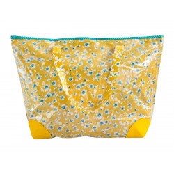 Grand sac cabas Akiko Bouton d'or - Bibop et Lula