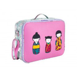 Valise bébé, enfant Poupées Kokeshis - Bibop et Lula