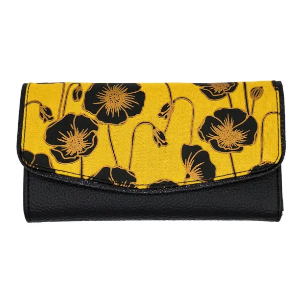 Tissu Simili cuir Noir