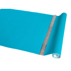 Tissu Simili cuir Turquoise - Bibop et Lula