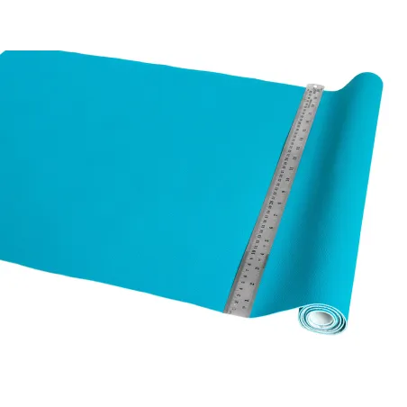 Tissu Simili cuir Turquoise