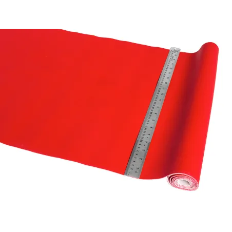 Tissu Simili cuir  Rouge
