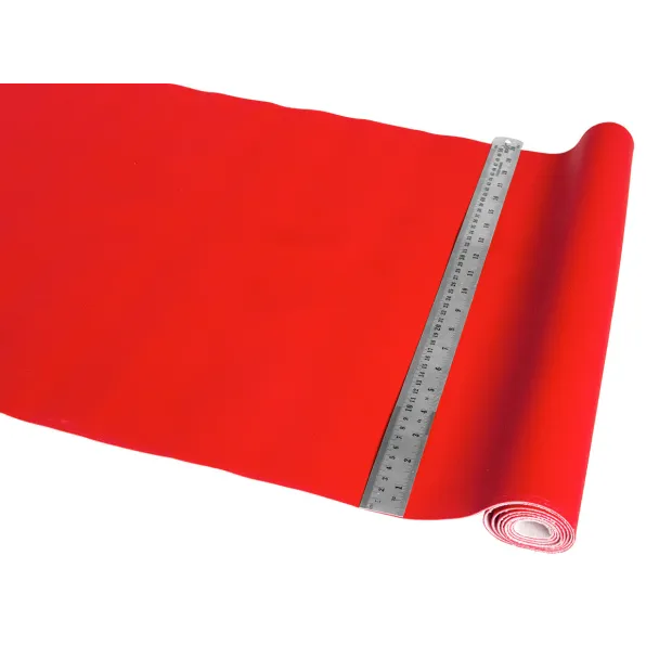 Tissu Simili cuir  Rouge
