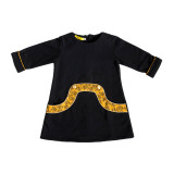 Robe Louisa Black Trees - Bibop et Lula