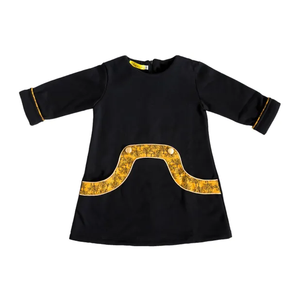 Robe Louisa Black Trees