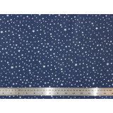 Tissu coton Navy stars - Bibop et Lula