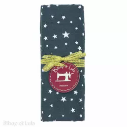 Coupon tissu Grey Stars - Bibop et Lula