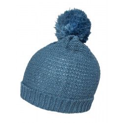 Bonnet laine Bleu orage - Bibop et Lula