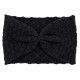 Bandeau headband rétro laine noir - Bibop et Lula