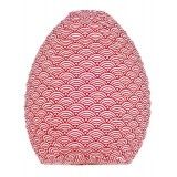 Lampion tissu ruche Nami cerise - Bibop et Lula