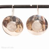 Boucles d'oreilles Soucoupes Nacre - Bibop et Lula