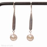 Boucles d'oreilles Pastilles Nacre - Bibop et Lula