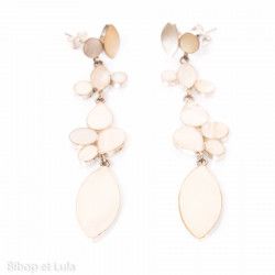 Boucles d'oreilles Art déco Longues gouttes - Bibop et Lula