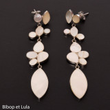 Boucles d'oreilles Art déco Longues gouttes - Bibop et Lula