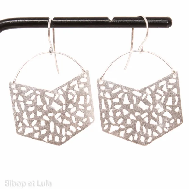 Boucles d'oreilles corbeilles Maya