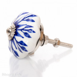 Bouton de meuble céramique Boussole - Bibop et Lula