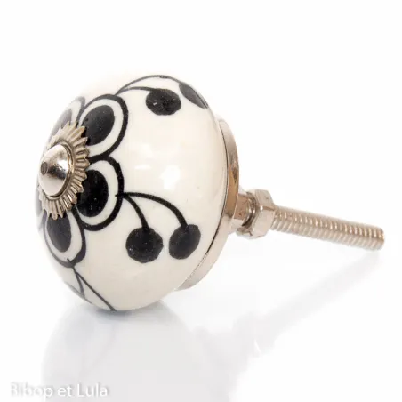 Bouton de meuble céramique 86
