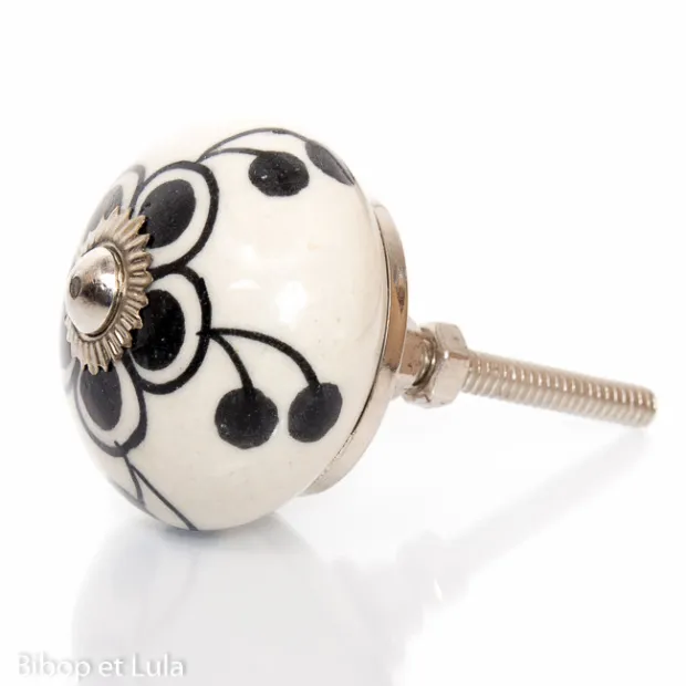 Bouton de meuble céramique 86