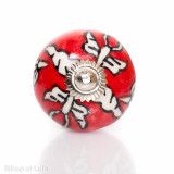 Bouton de meuble céramique Corail - Bibop et Lula