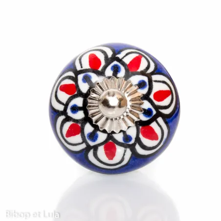 Bouton de meuble céramique Egyptien