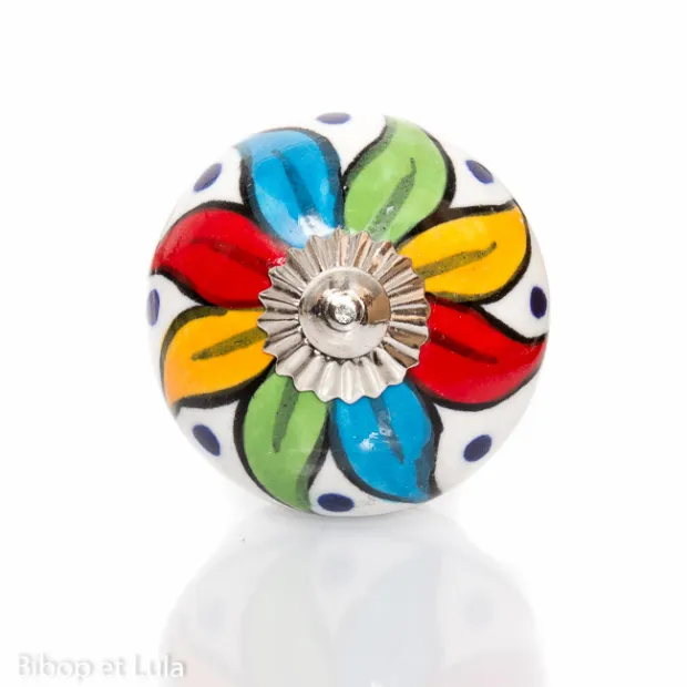 Bouton de meuble céramique 58