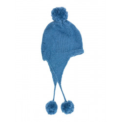 Bonnet péruvien enfant bébé Bleu glacier - Bibop et Lula