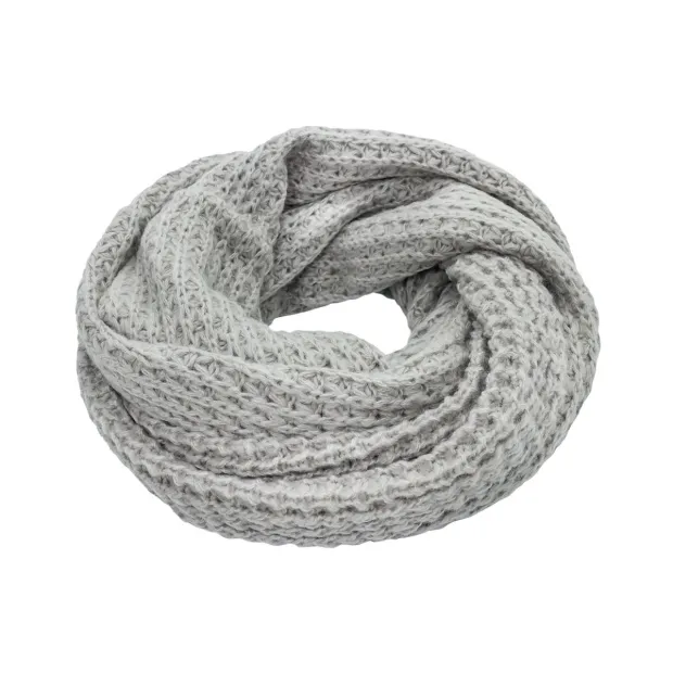 Grand snood laine Gris souris