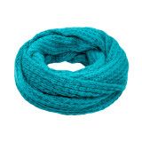 Grand snood laine Bleu pétrole - Bibop et Lula