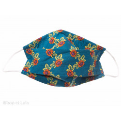 Masque tissu Flores - Bibop et Lula