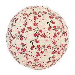 Lampion tissu boule japonaise rond Sakura - Bibop et Lula