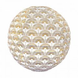 Lampion tissu boule japonaise rond Grue Bronze - Bibop et Lula