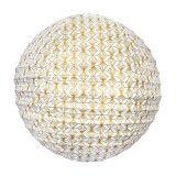 Lampion tissu boule japonaise rond Kipas Or - Bibop et Lula