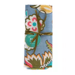 Coupon tissu Péonia gris - Bibop et Lula