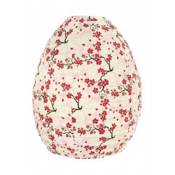 Lampion tissu boule japonaise ruche Sakura - Bibop et Lula