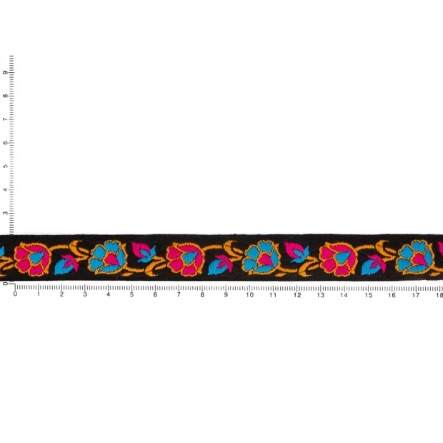 Galon brodé Fleurs 7