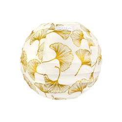 Mini lampion tissu Ginkgo Or - Bibop et Lula