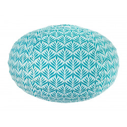 Lampion tissu boule japonaise ovale Ginger bleu - Bibop et Lula