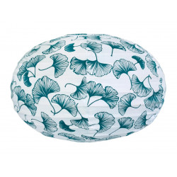 Lampion tissu boule japonaise ovale Ginkgo - Bibop et Lula